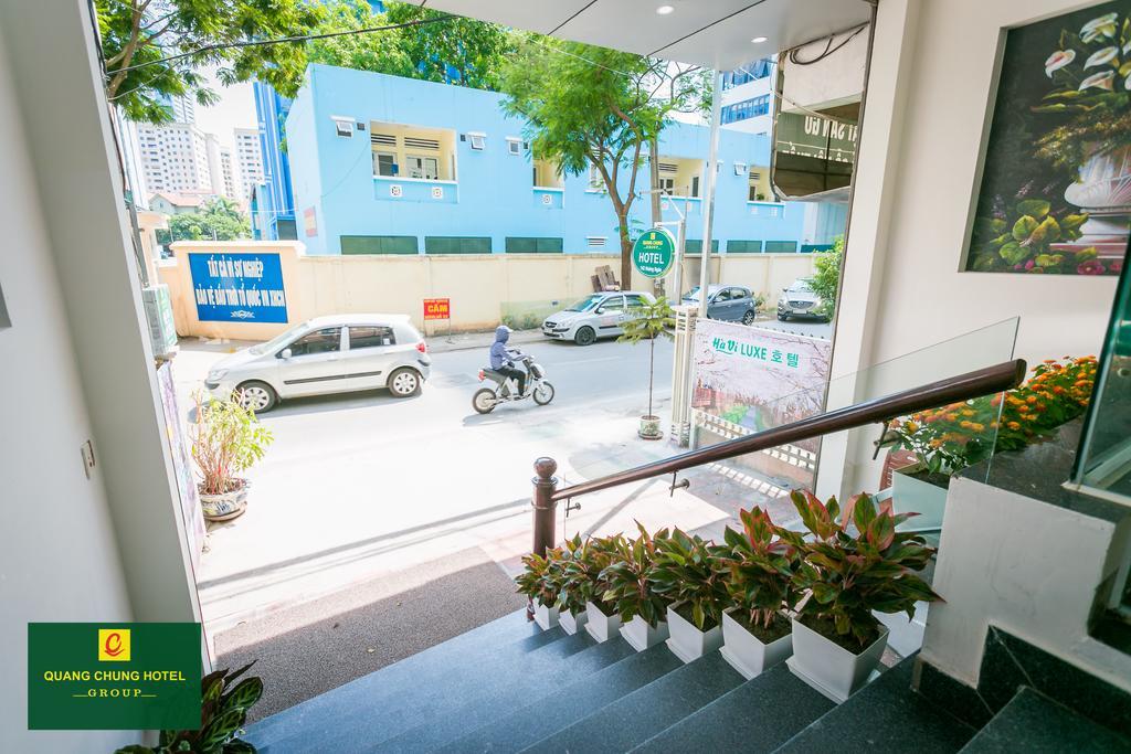 Ha VI Hotel Hanoi Bagian luar foto